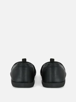 Slip-On-Schuhe Aus Kunstleder Damen Sneakers