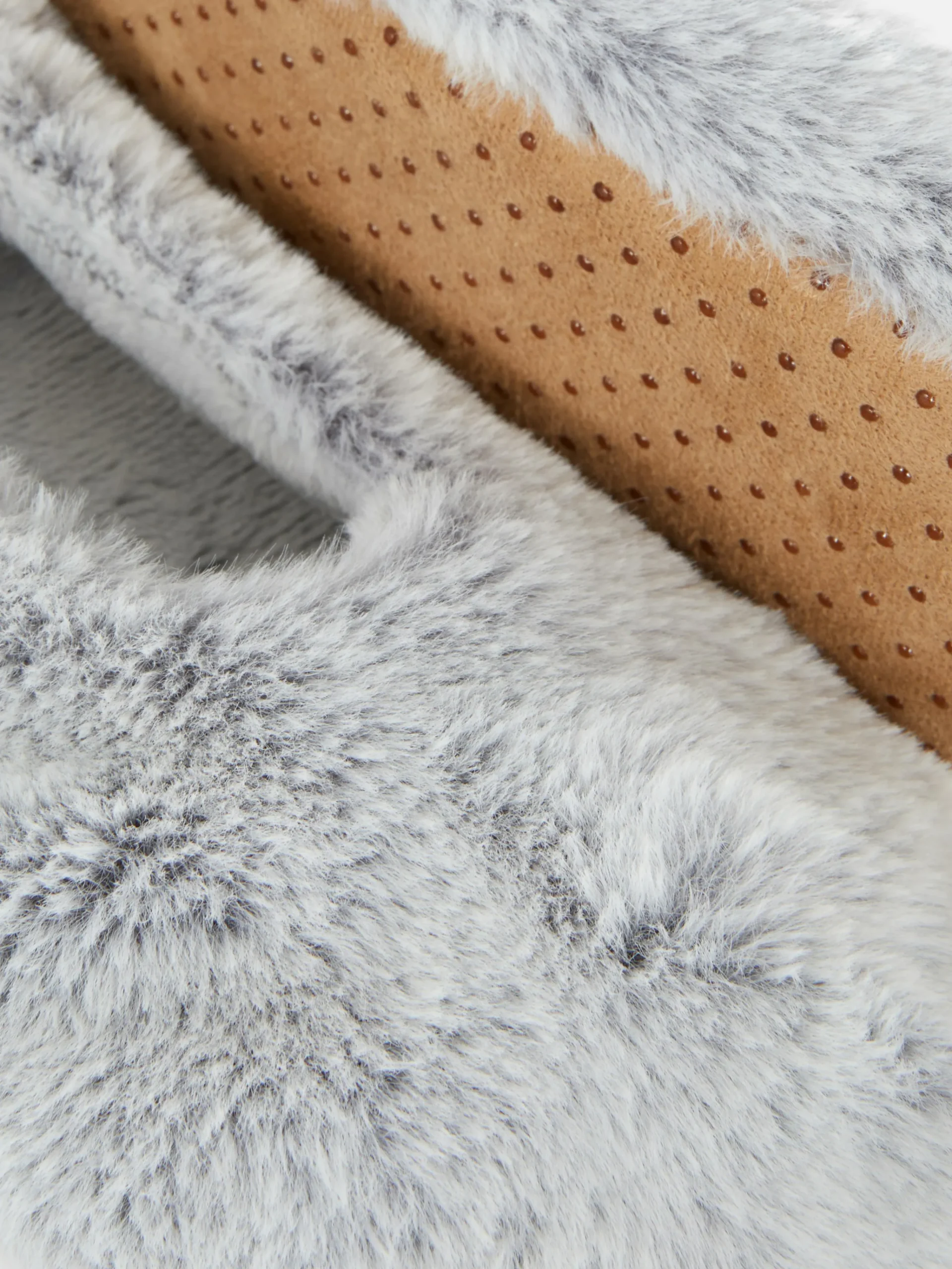 Sale Slipper Aus Kunstpelz Damen Loungewear