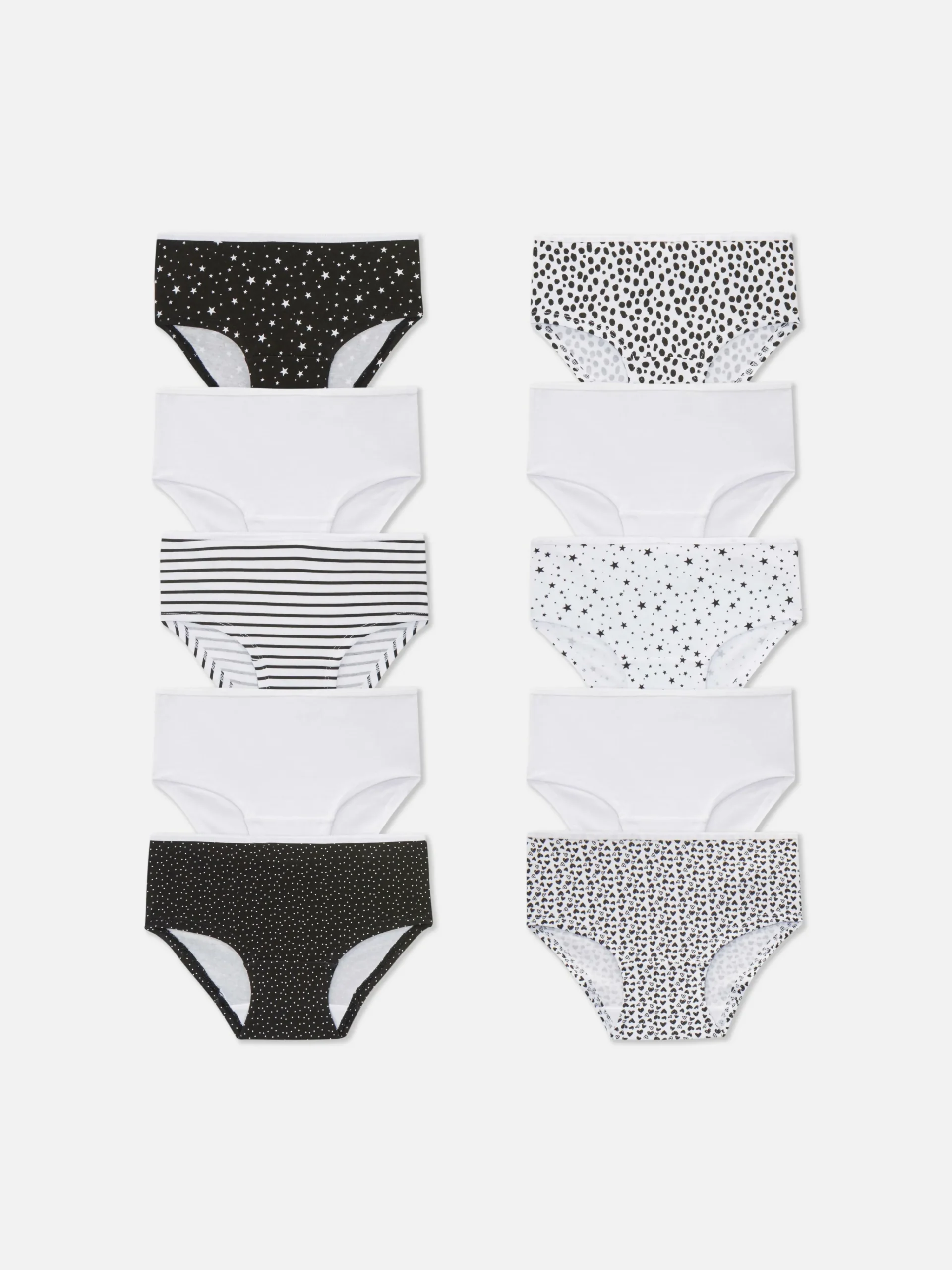 Online Slips In Verschiedenen Designs, 10er-Pack Kinder Unterwäsche