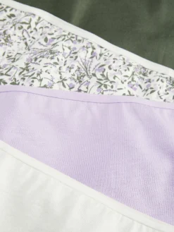 Outlet Slips Mit Print, 4er-Pack Damen Slips