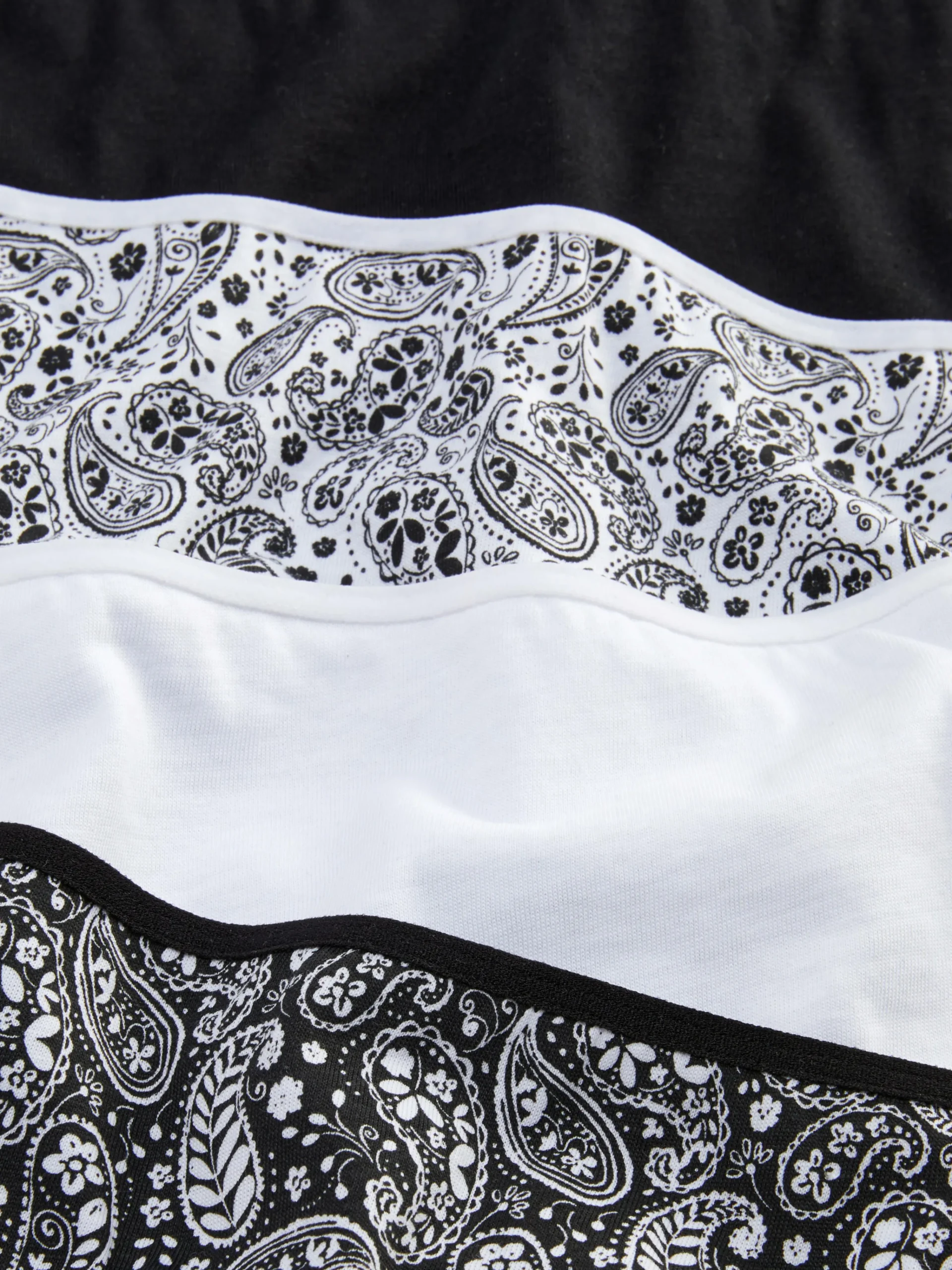 Slips Mit Print, 4er-Pack Damen Slips