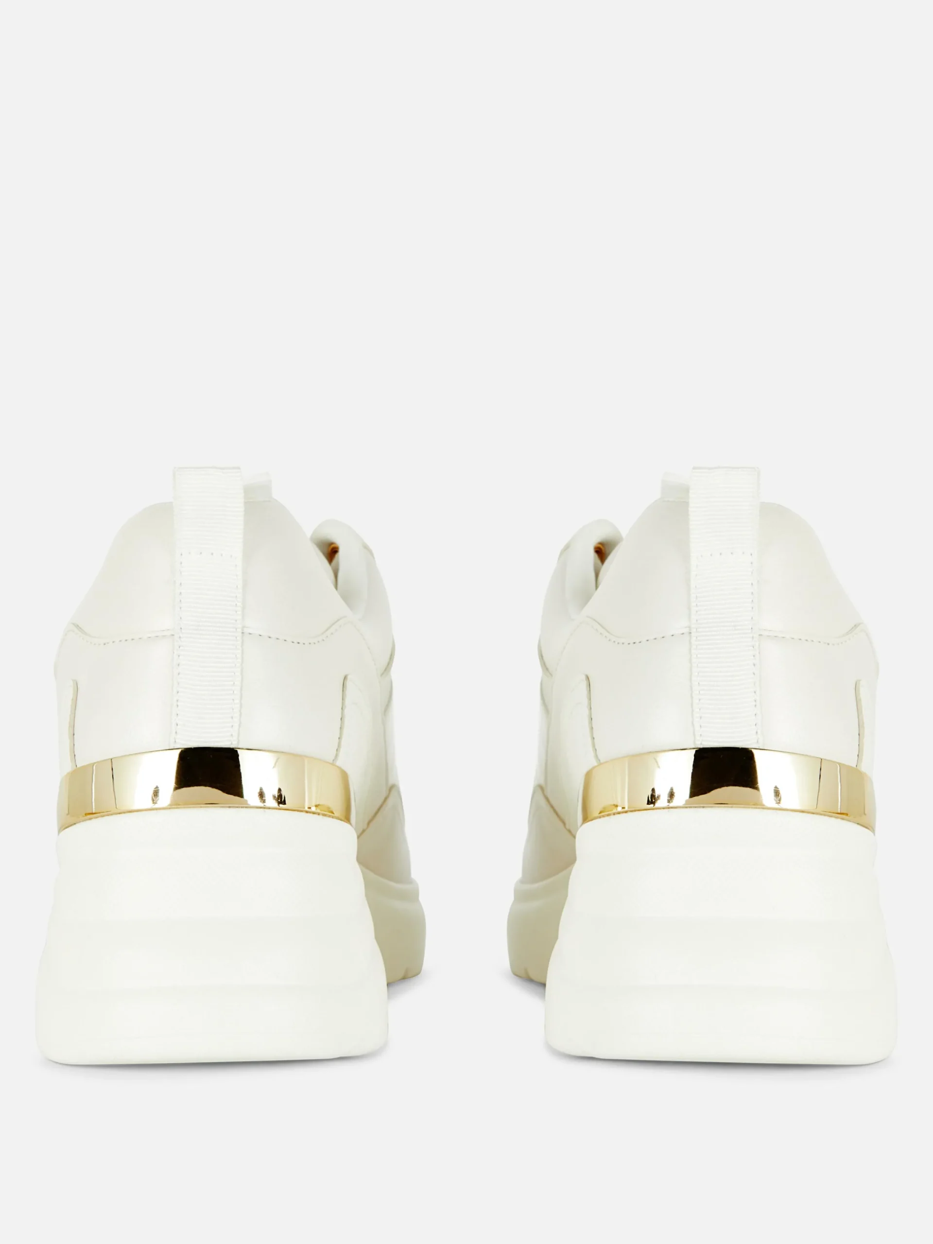 Sale Sneaker Mit Keilabsatz Und Metallbesatz Damen Sneakers