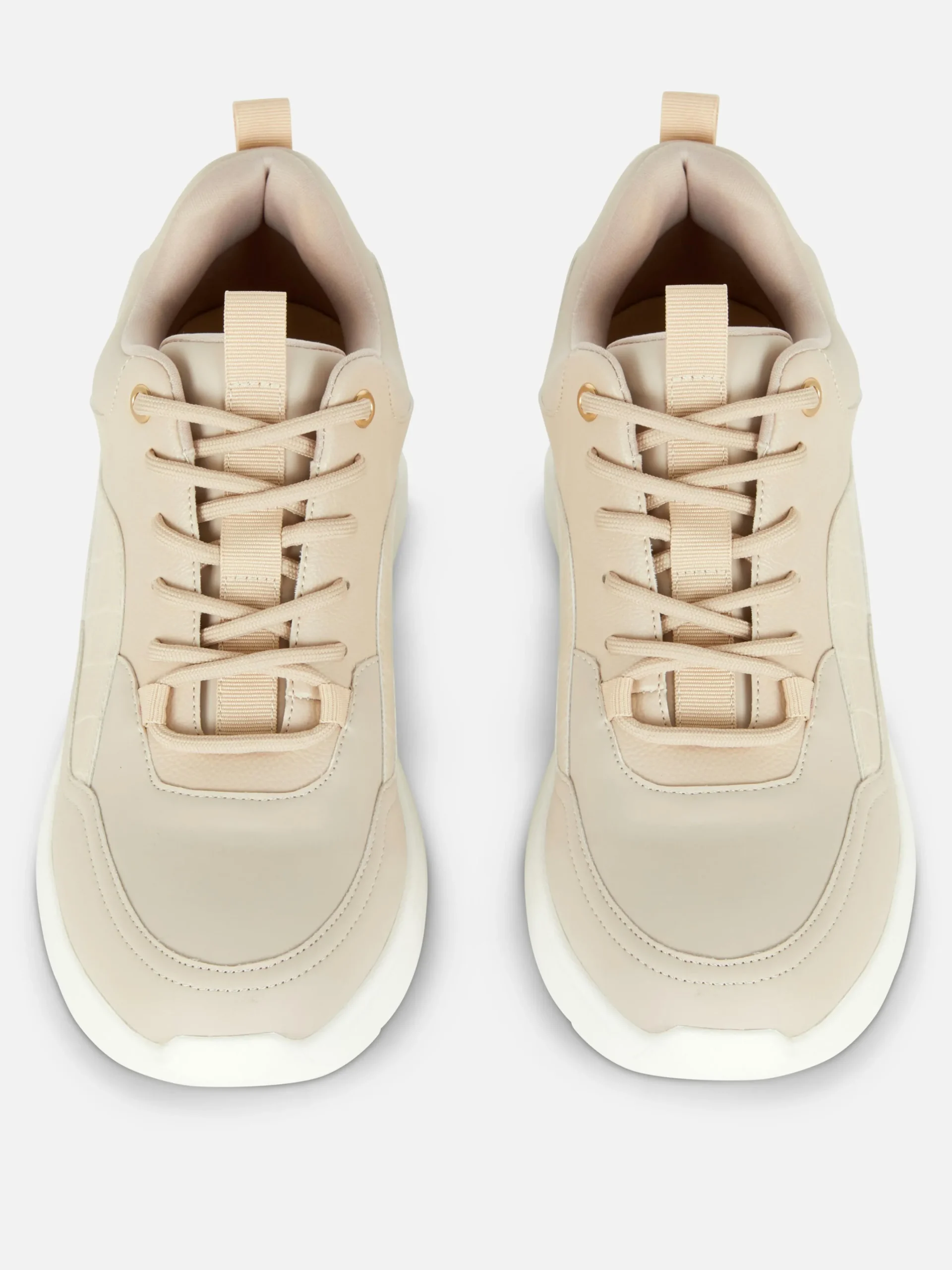 New Sneaker Mit Keilabsatz Und Metallbesatz Damen Sneakers