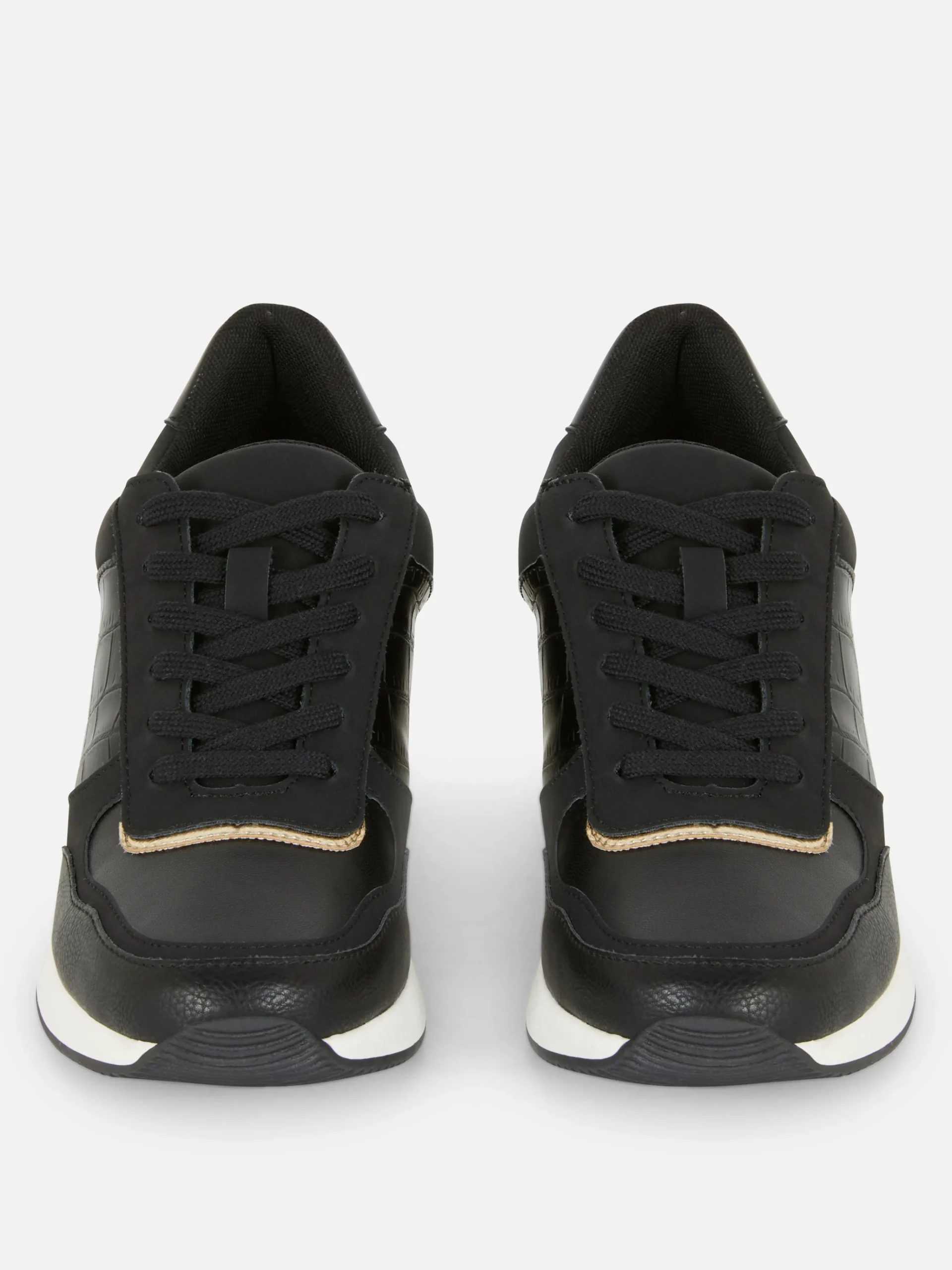 Sneaker Mit Keilabsatz Zum Schnüren Damen Sneakers