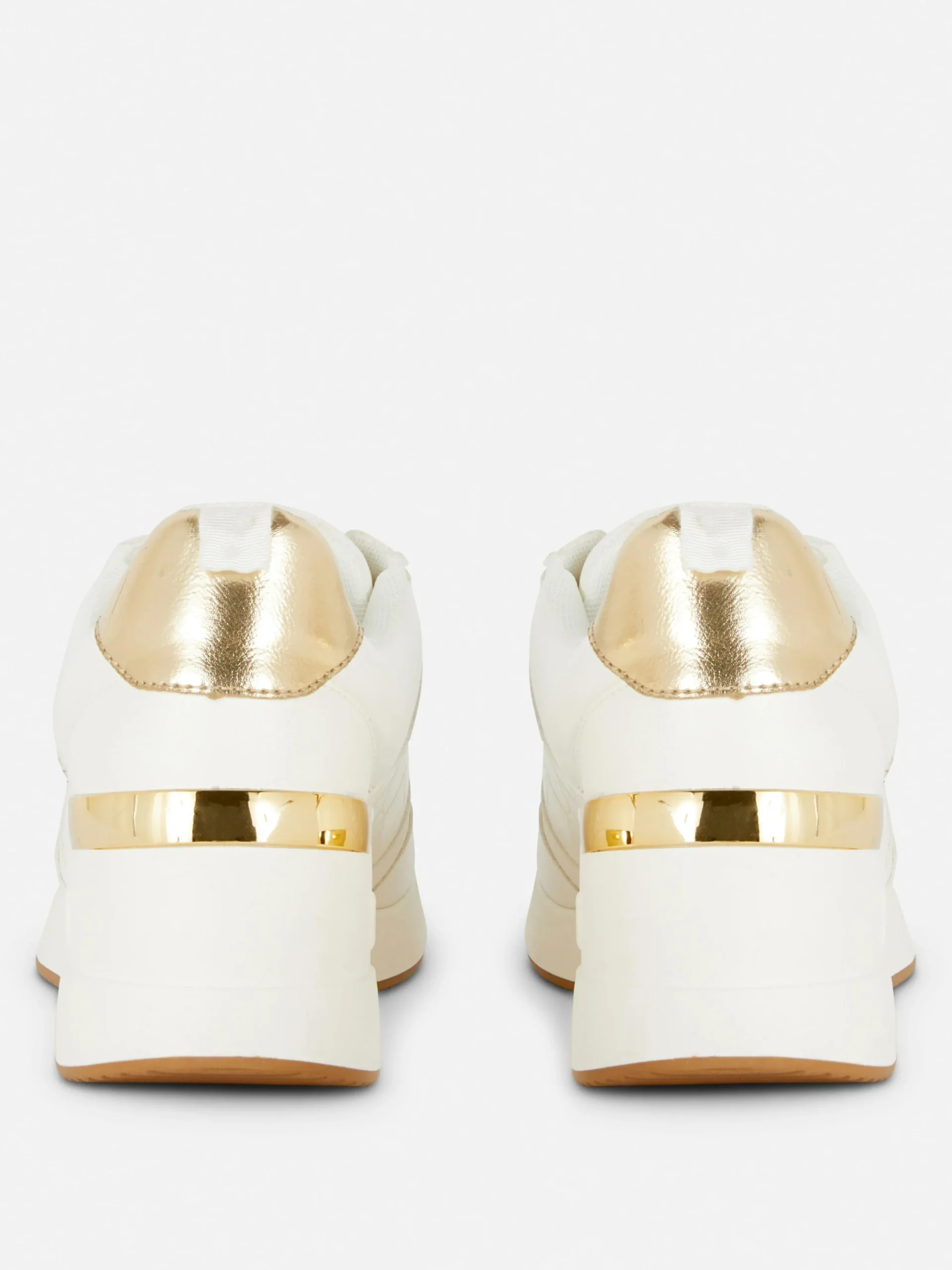 Discount Sneaker Mit Keilabsatz Zum Schnüren Damen Sneakers