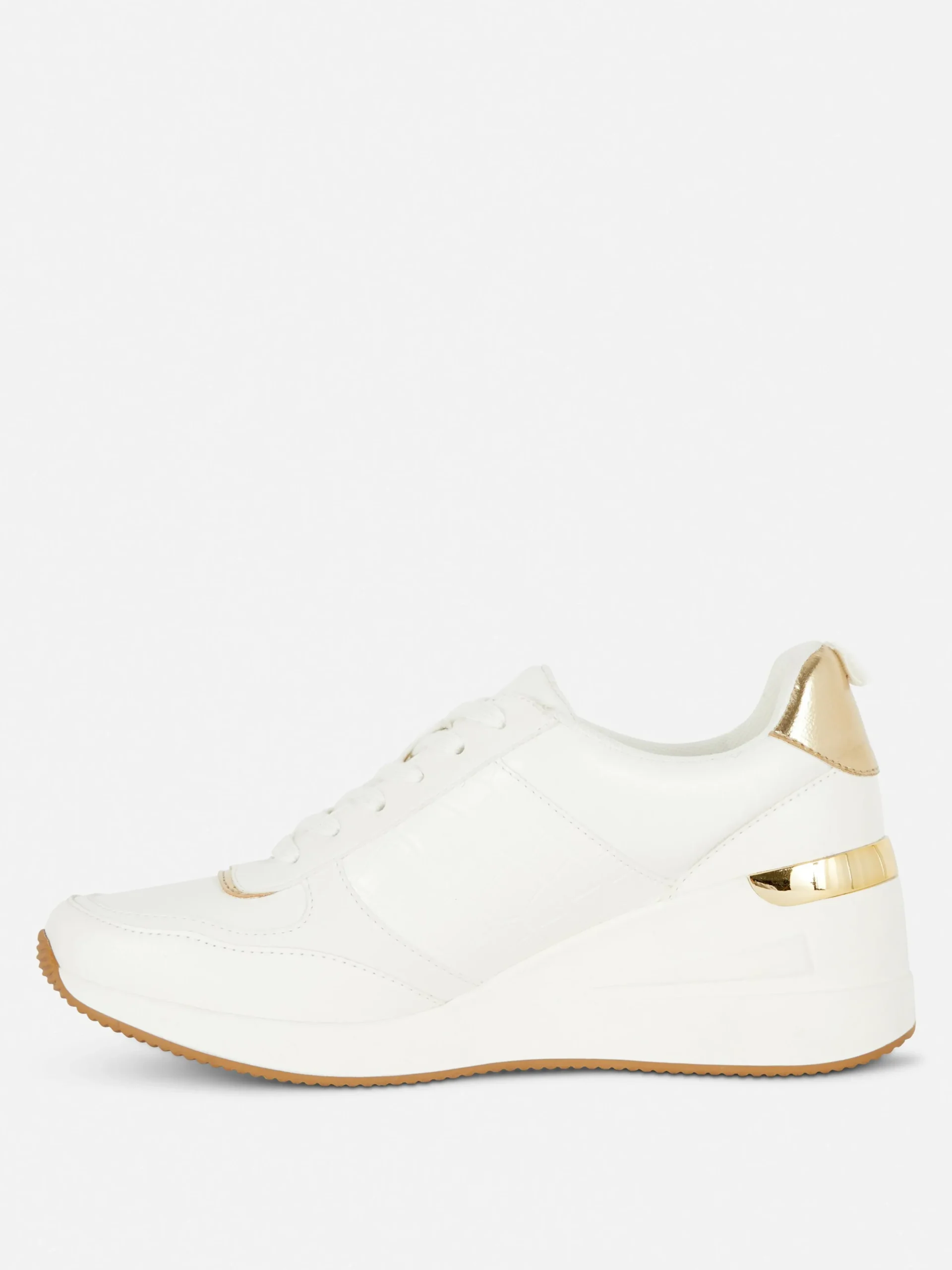 Discount Sneaker Mit Keilabsatz Zum Schnüren Damen Sneakers