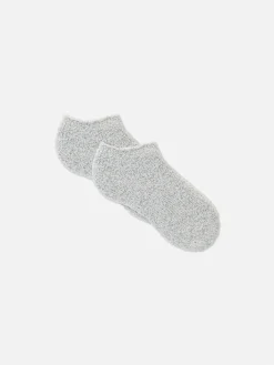 Hot Sneakersocken Aus Bouclé, 2er-Pack Damen Socken