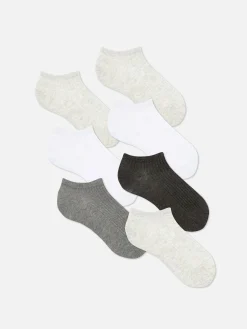 Online Sneakersocken In Strickoptik, 7er-Pack Damen Socken