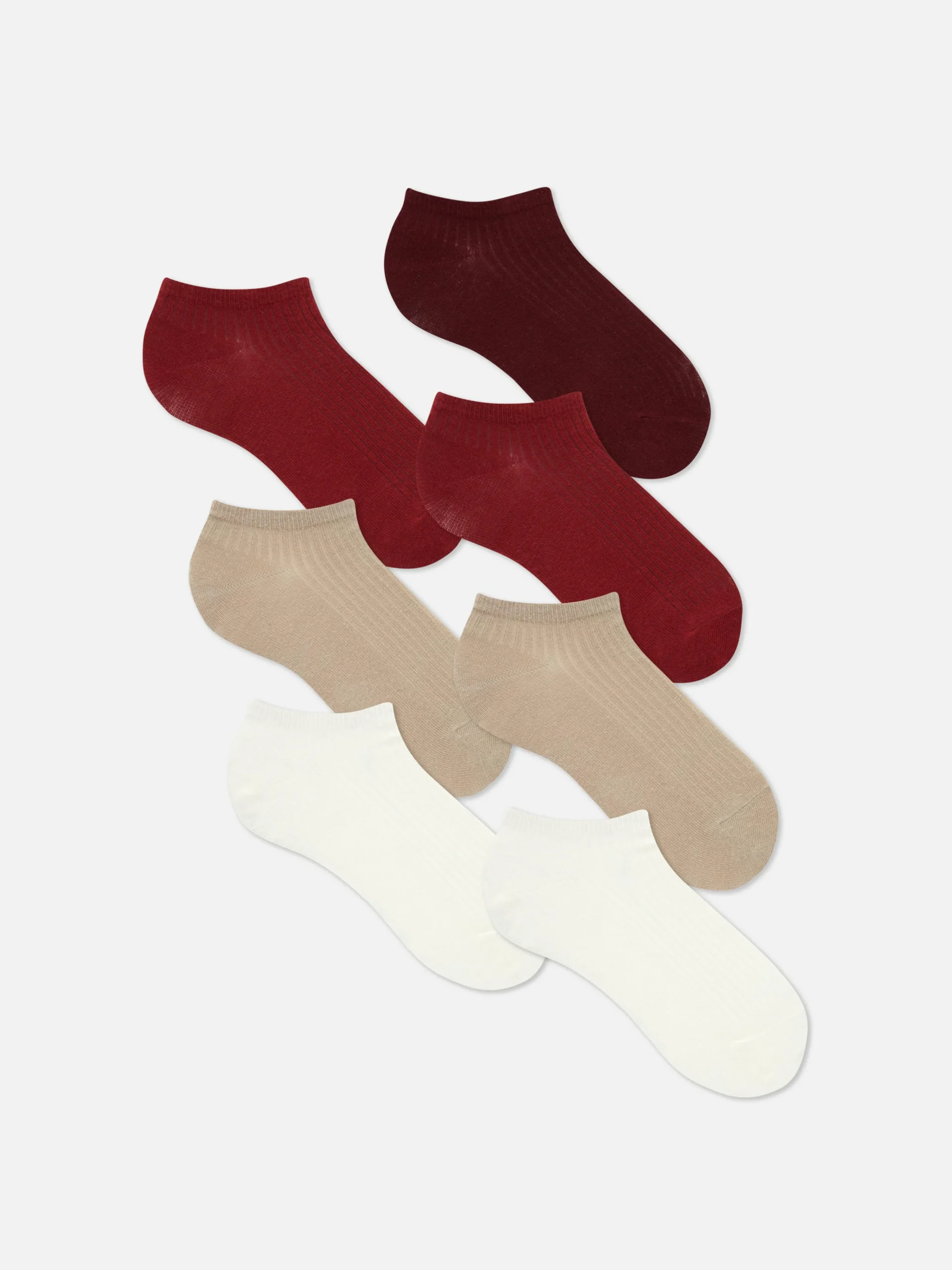 Sale Sneakersocken In Verschiedenen Farben, 7er-Pack Damen Socken