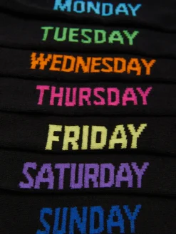 Hot Socken Mit Wochentagen, 7er-Pack Herren Socken