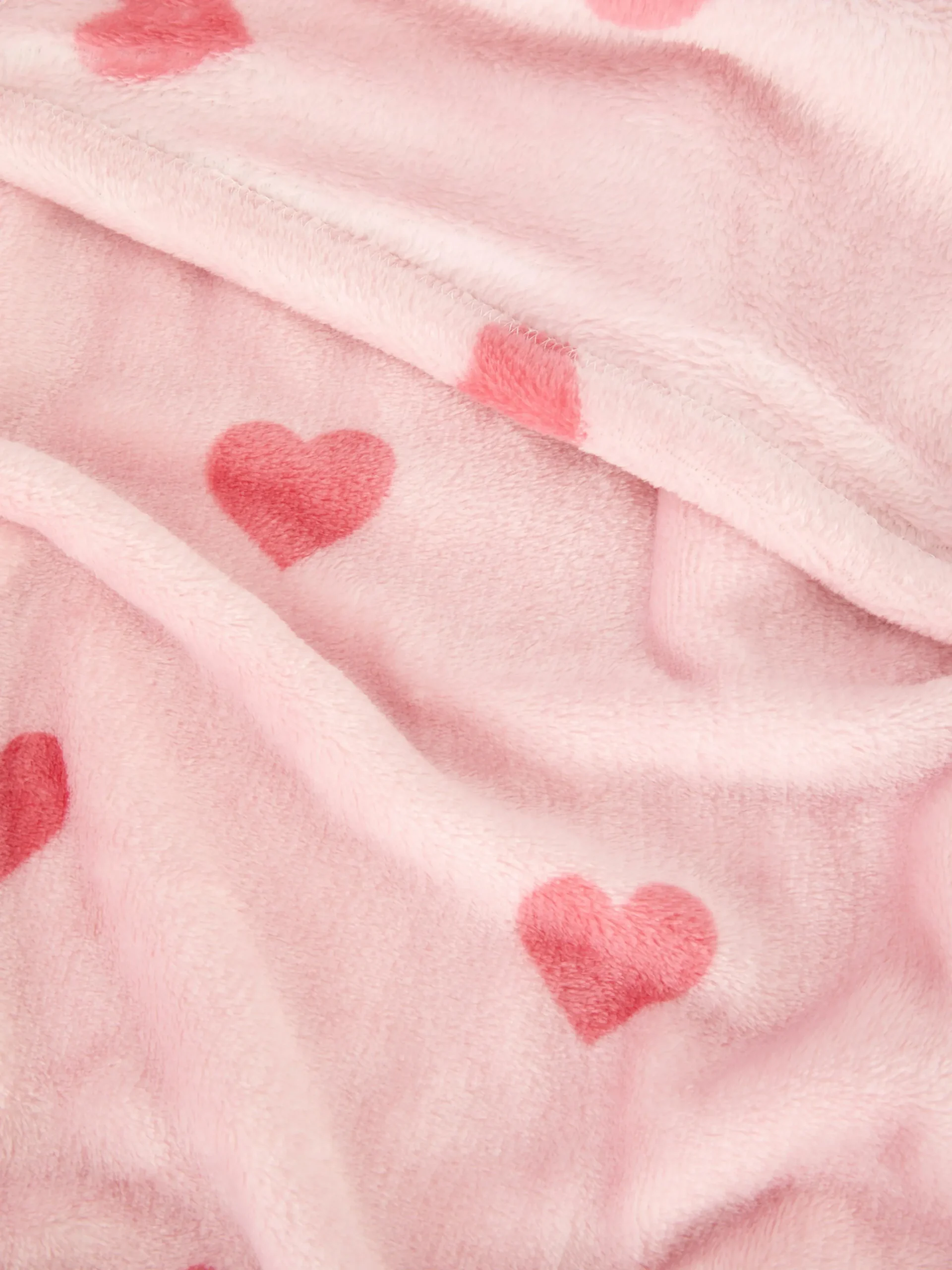 Hot Soft-Touch-Überwurf Mit Herzmuster Decken Und Überwurfe