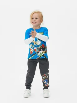 „Sonic The Hedgehog“ Jogginghose Mit Grafik Kinder Jogginghosen