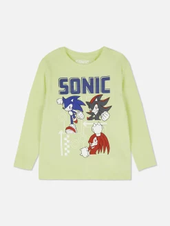 Hot „Sonic The Hedgehog“ Langarm-T-Shirt Kinder Tops Und T-Shirts