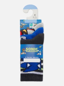 „Sonic The Hedgehog“ Socken, 3er-Pack Kinder Socken