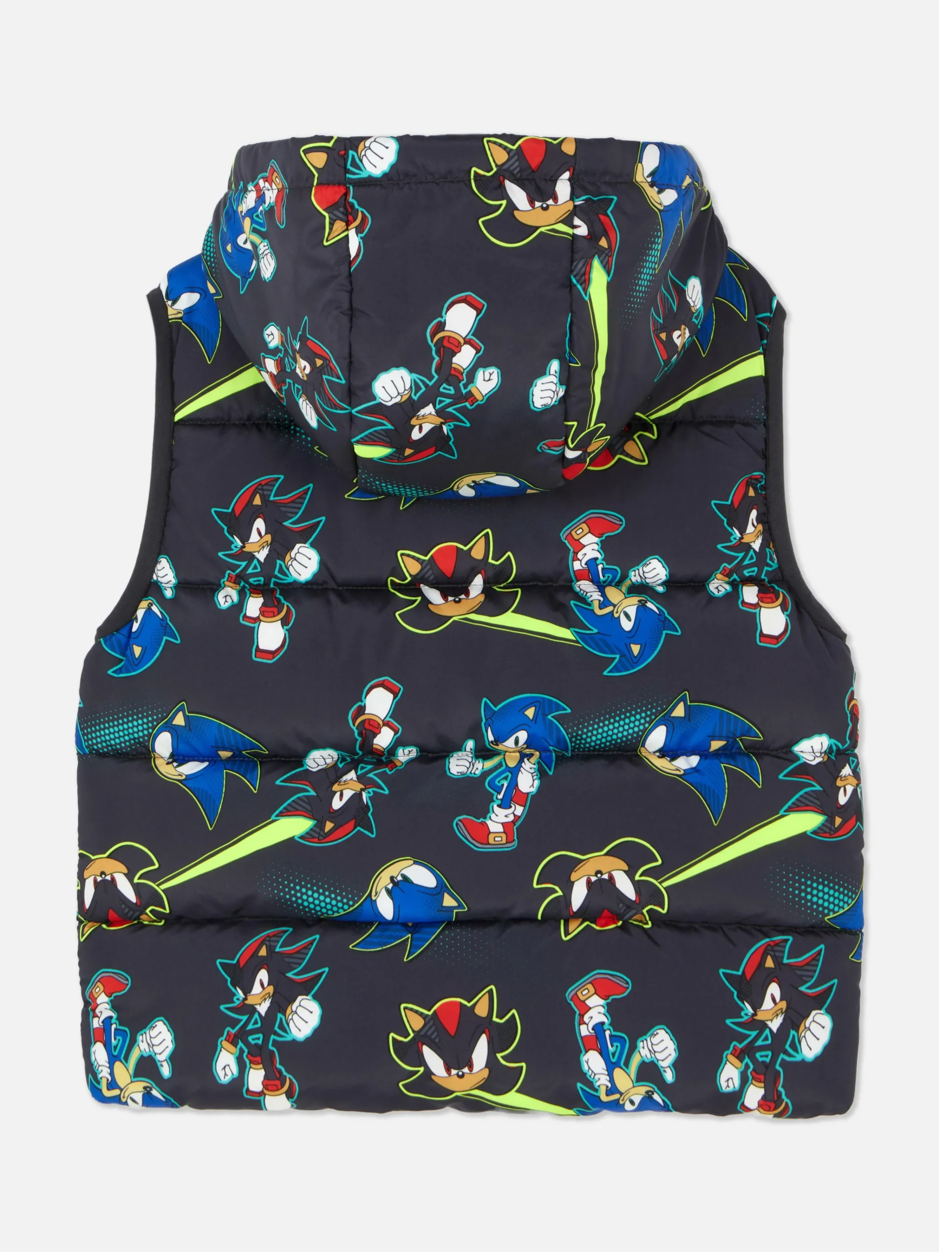 Clearance „Sonic The Hedgehog Sonic Und Shadow“ Pufferweste Kinder Jacken Und Mäntel