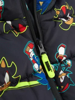 Clearance „Sonic The Hedgehog Sonic Und Shadow“ Pufferweste Kinder Jacken Und Mäntel