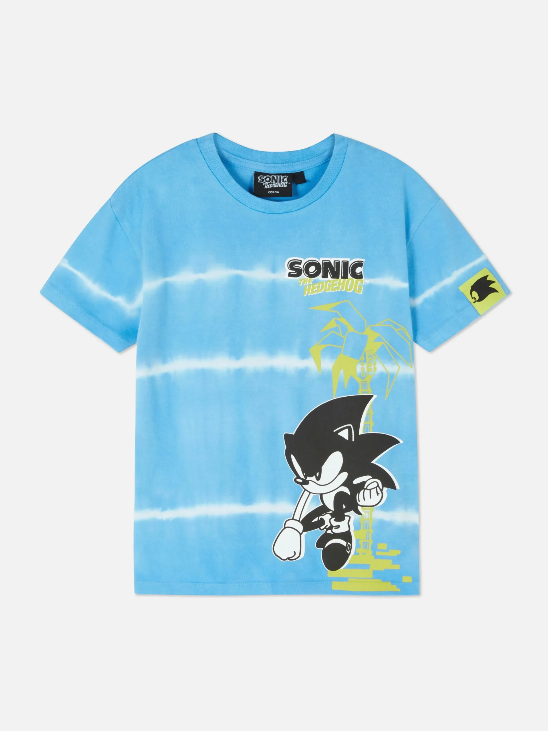 Online „Sonic The Hedgehog“ T-Shirt In Batikoptik Kinder Tops Und T-Shirts