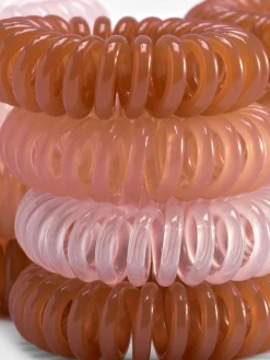 Outlet Spiralhaargummis, 12er-Pack Damen Haarschmuck