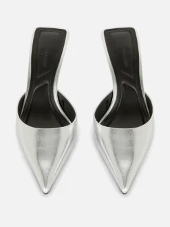 Outlet Spitze Mules Mit Absatz Damen Gothic-Kleidung|Heels