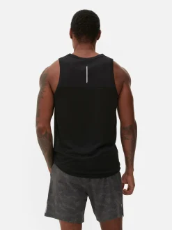 Sale Sportliches Tanktop Mit Rundhalsausschnitt Herren Sportbekleidung|Tops Und T-Shirts
