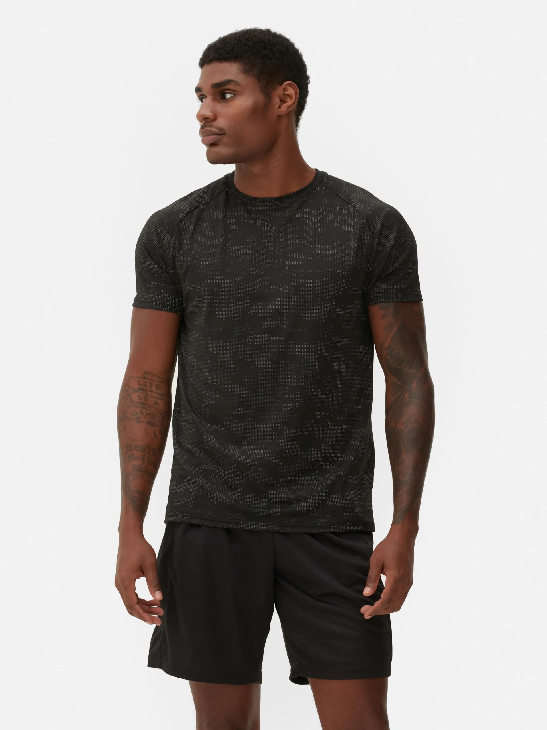 Hot Sport-T-Shirt Mit Rundhalsausschnitt Herren Sportbekleidung|Tops Und T-Shirts