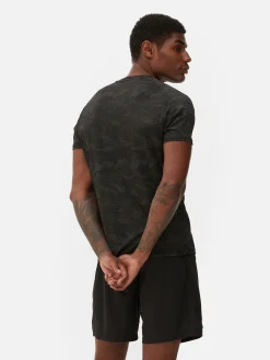 Hot Sport-T-Shirt Mit Rundhalsausschnitt Herren Sportbekleidung|Tops Und T-Shirts