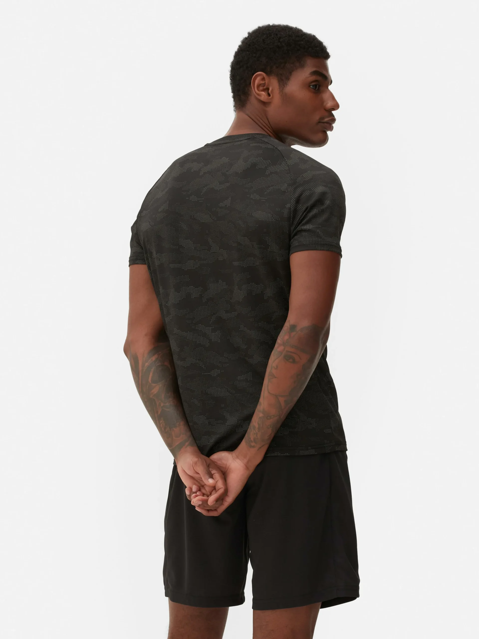 Hot Sport-T-Shirt Mit Rundhalsausschnitt Herren Sportbekleidung|Tops Und T-Shirts