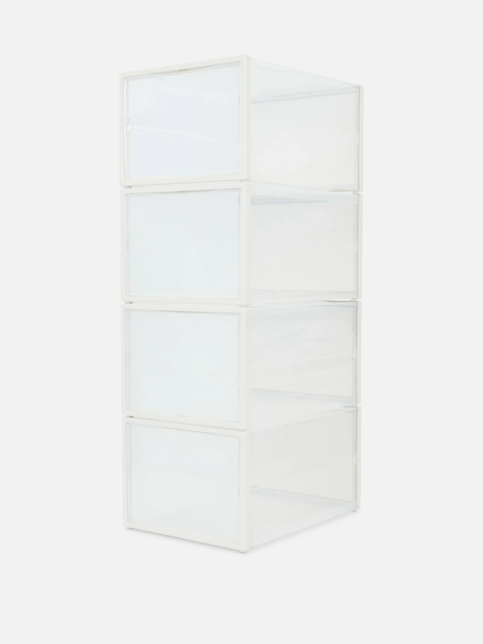 Discount Stapelbare Schuhboxen, 4er-Pack Aufbewahrungsboxen Und Körbe