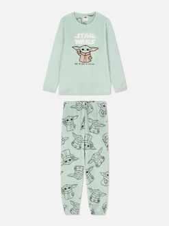 New „Star Wars Baby Yoda“ Fleece-Schlafanzug Damen Schlafanzüge