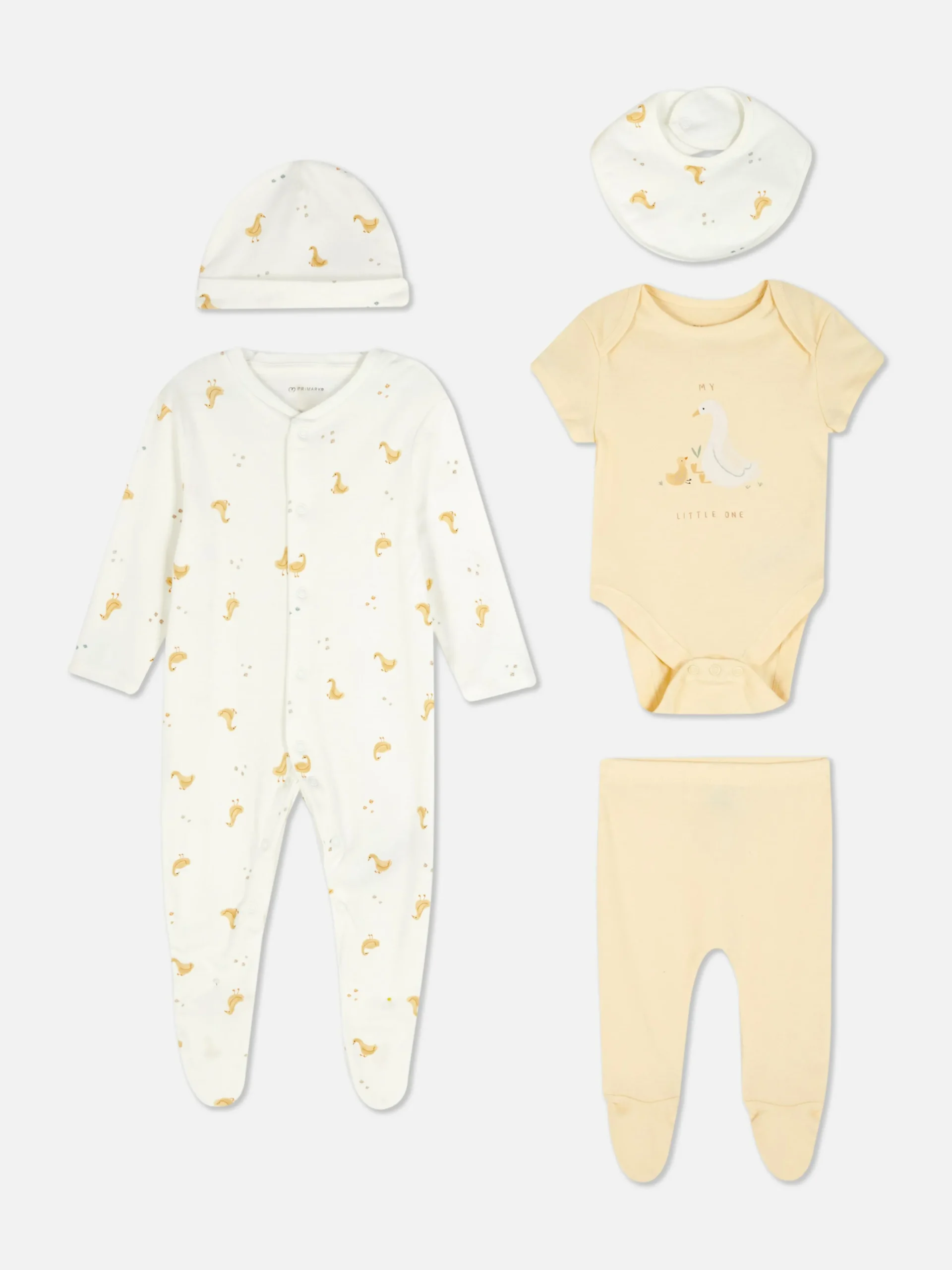 New Starterset Mit Entenmuster, 5-teilig Sets Und Outfits