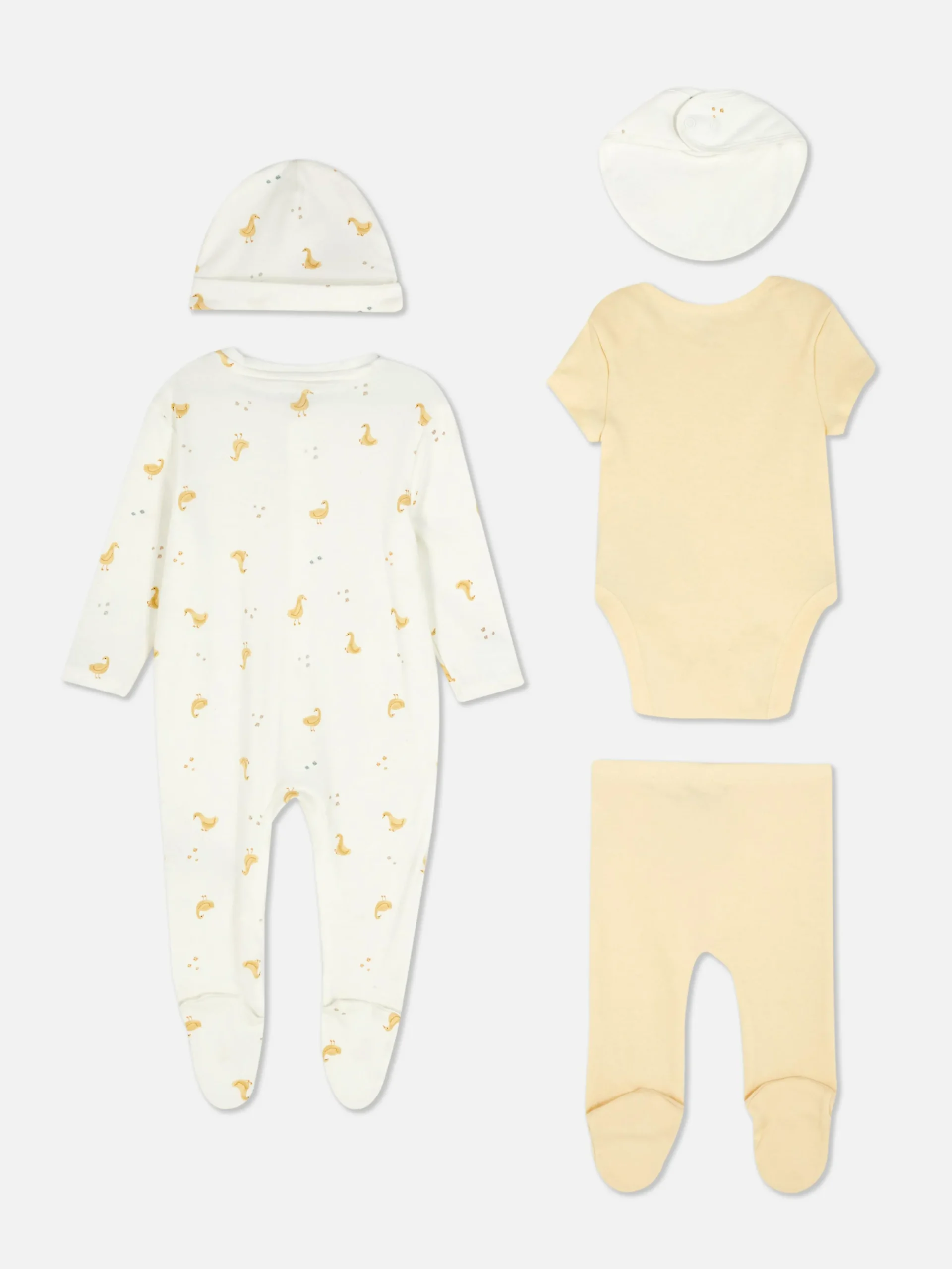 New Starterset Mit Entenmuster, 5-teilig Sets Und Outfits