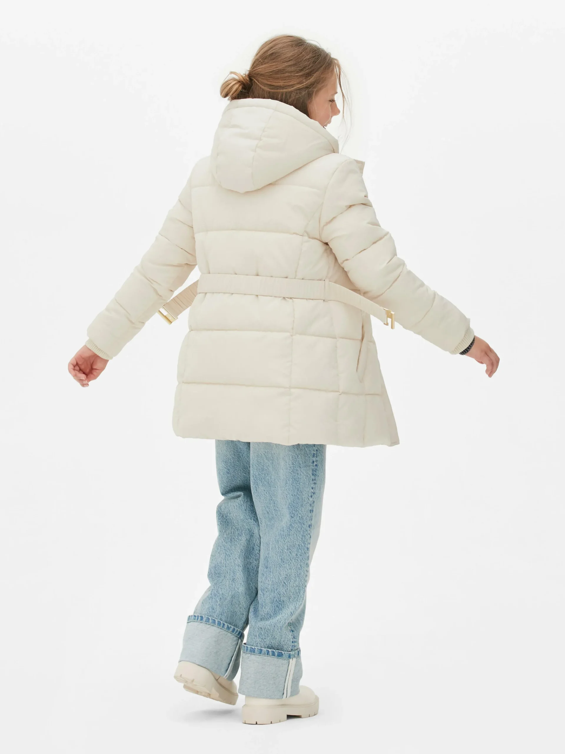 Outlet Steppjacke Mit Gürtel Kinder Jacken Und Mäntel