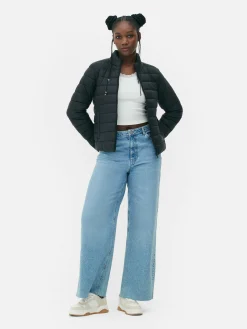 Hot Steppjacke Mit Trichterkragen Damen Jacken Und Mäntel