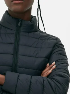 Hot Steppjacke Mit Trichterkragen Damen Jacken Und Mäntel