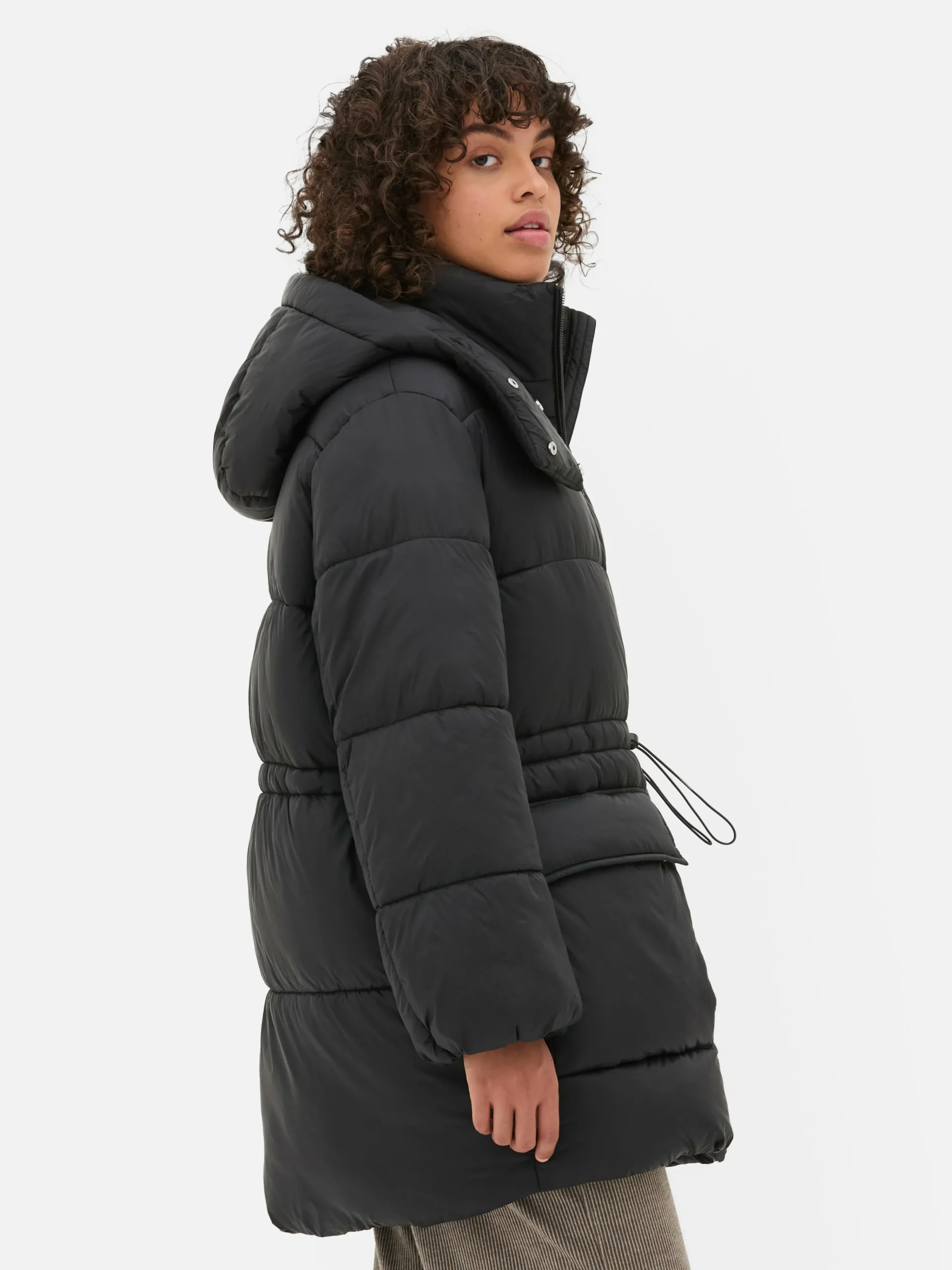 Clearance Steppmantel Mit Kapuze Damen Jacken Und Mäntel