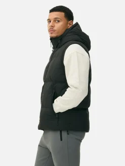 New Steppweste Mit Kapuze Herren Jacken Und Mäntel