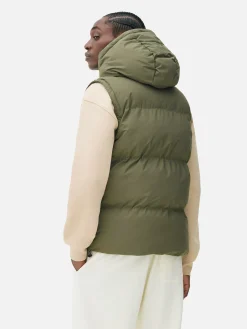 Outlet Steppweste Mit Kapuze Herren Jacken Und Mäntel