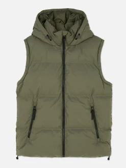 Outlet Steppweste Mit Kapuze Herren Jacken Und Mäntel