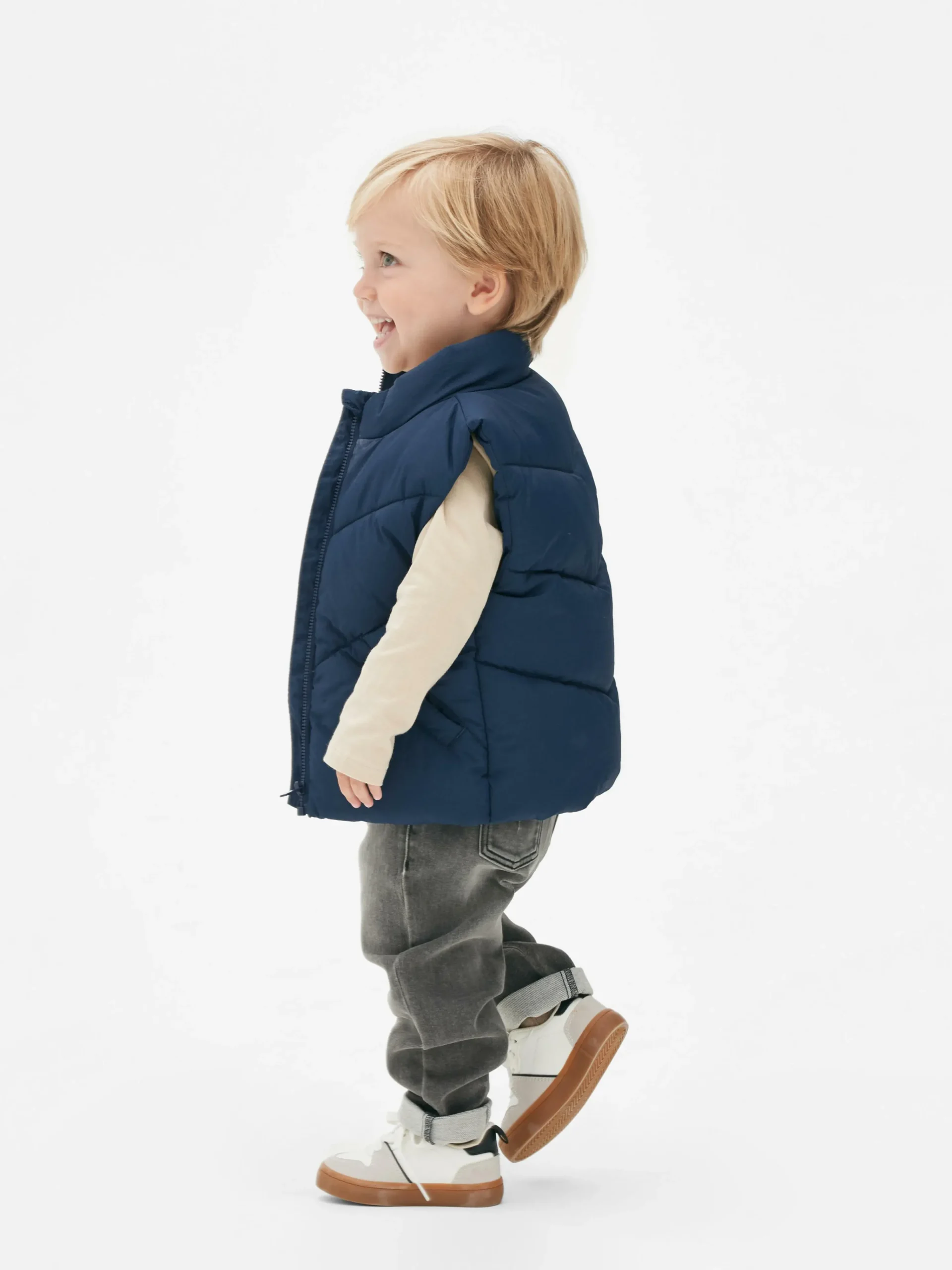 Sale Steppweste Mit Reißverschluss Jacken Und Mäntel