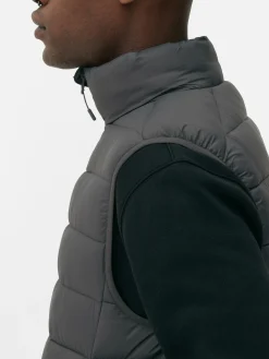 Hot Steppweste Mit Reißverschluss Herren Jacken Und Mäntel