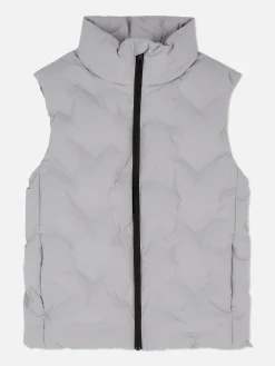 Hot Steppweste Mit Reißverschluss Kinder Jacken Und Mäntel