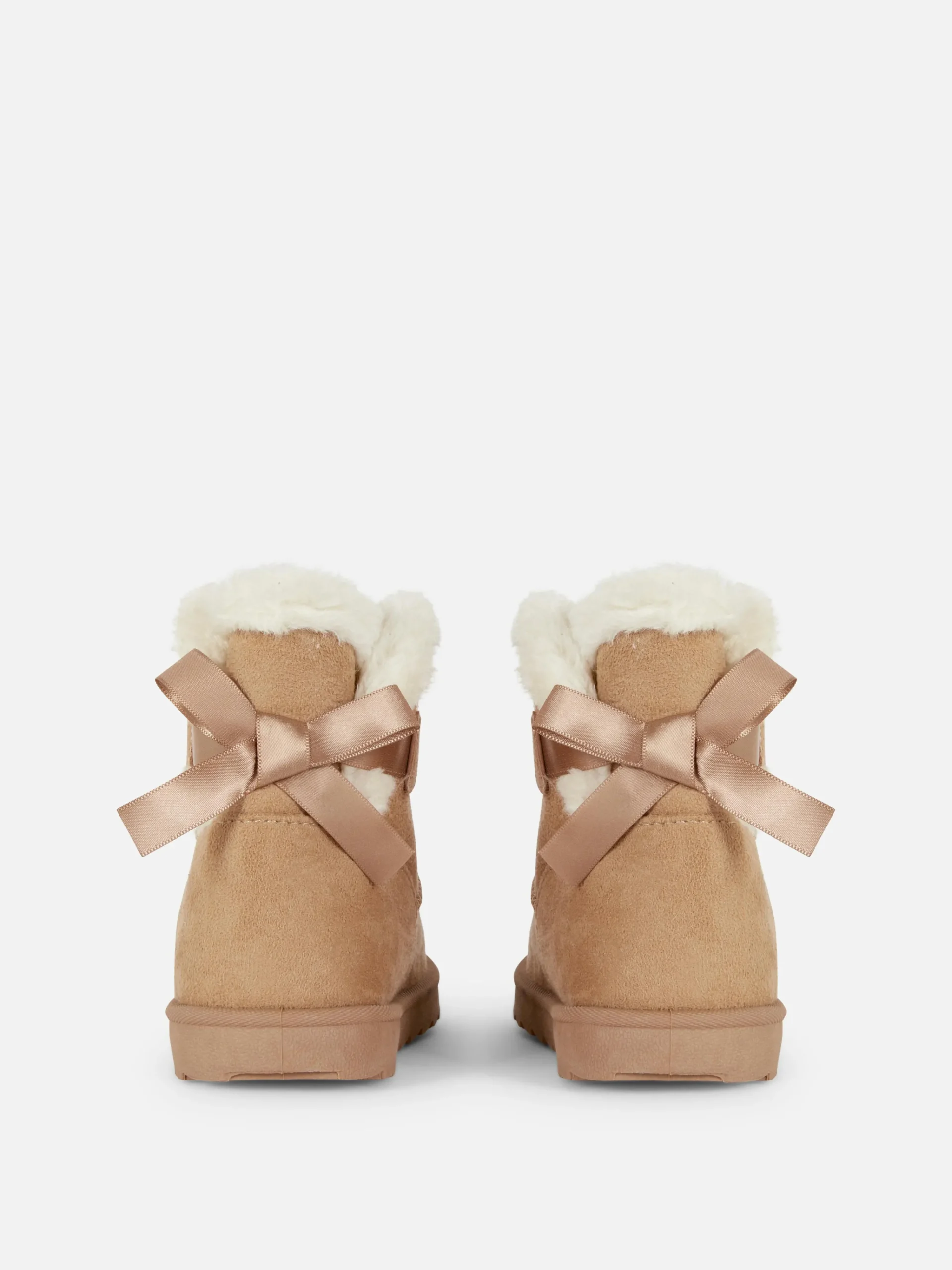 New Stiefel Aus Kunstfell Mit Schleife Kinder Stiefel Und Gummistiefel