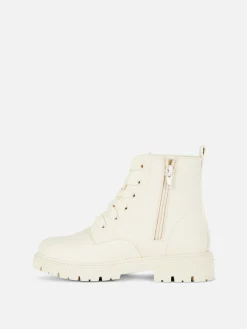 Outlet Stiefel Mit Dicker Sohle Und Seitenreißverschluss Kinder Stiefel Und Gummistiefel