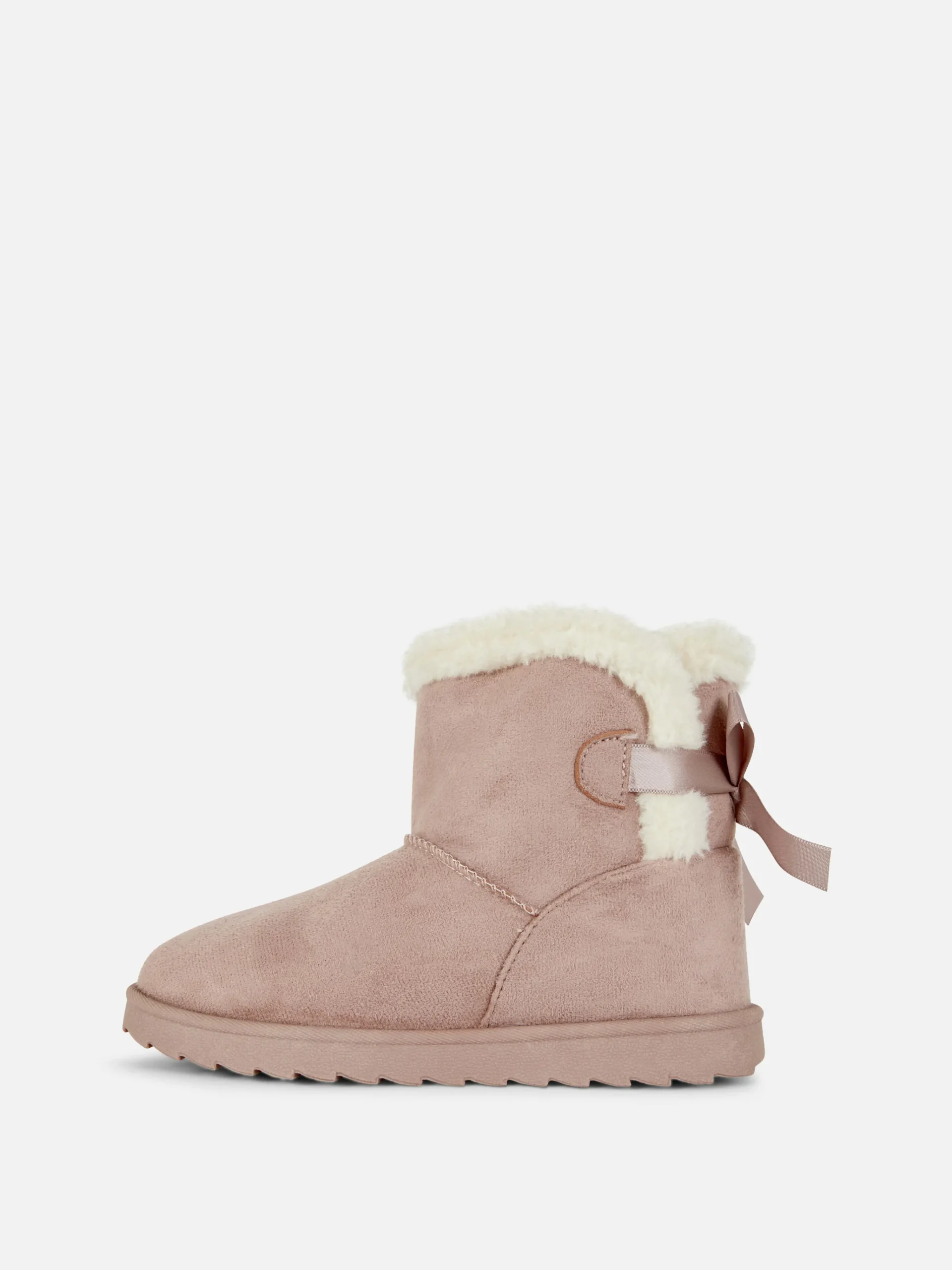 Sale Stiefel Mit Plüschfutter Und Schleife Hinten Kinder Stiefel Und Gummistiefel