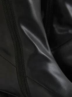 Hot Stiefeletten Im Stretch-Design Damen Stiefel