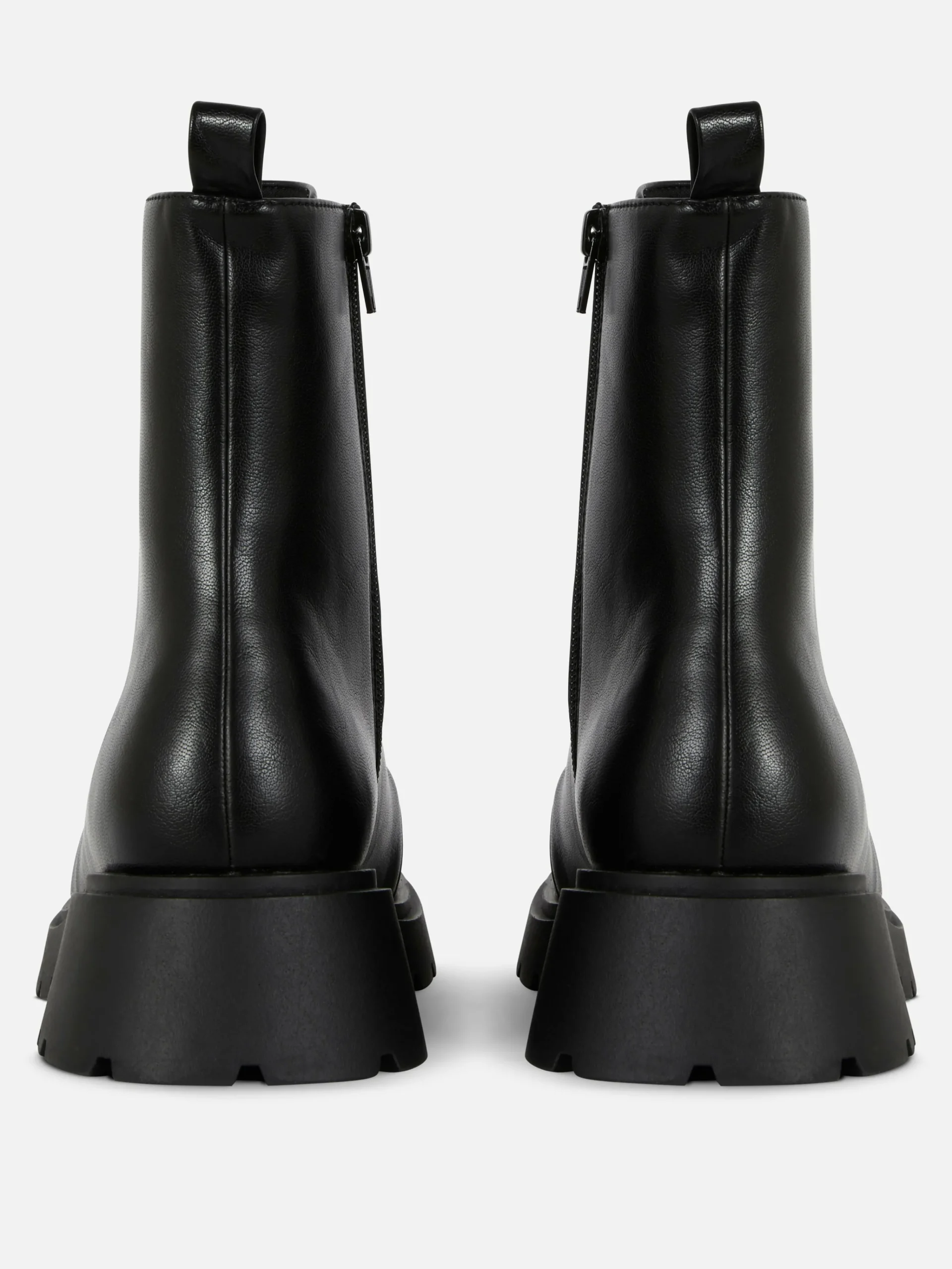 New Stiefeletten Mit Apron Toe Und Schnürung Damen Stiefel