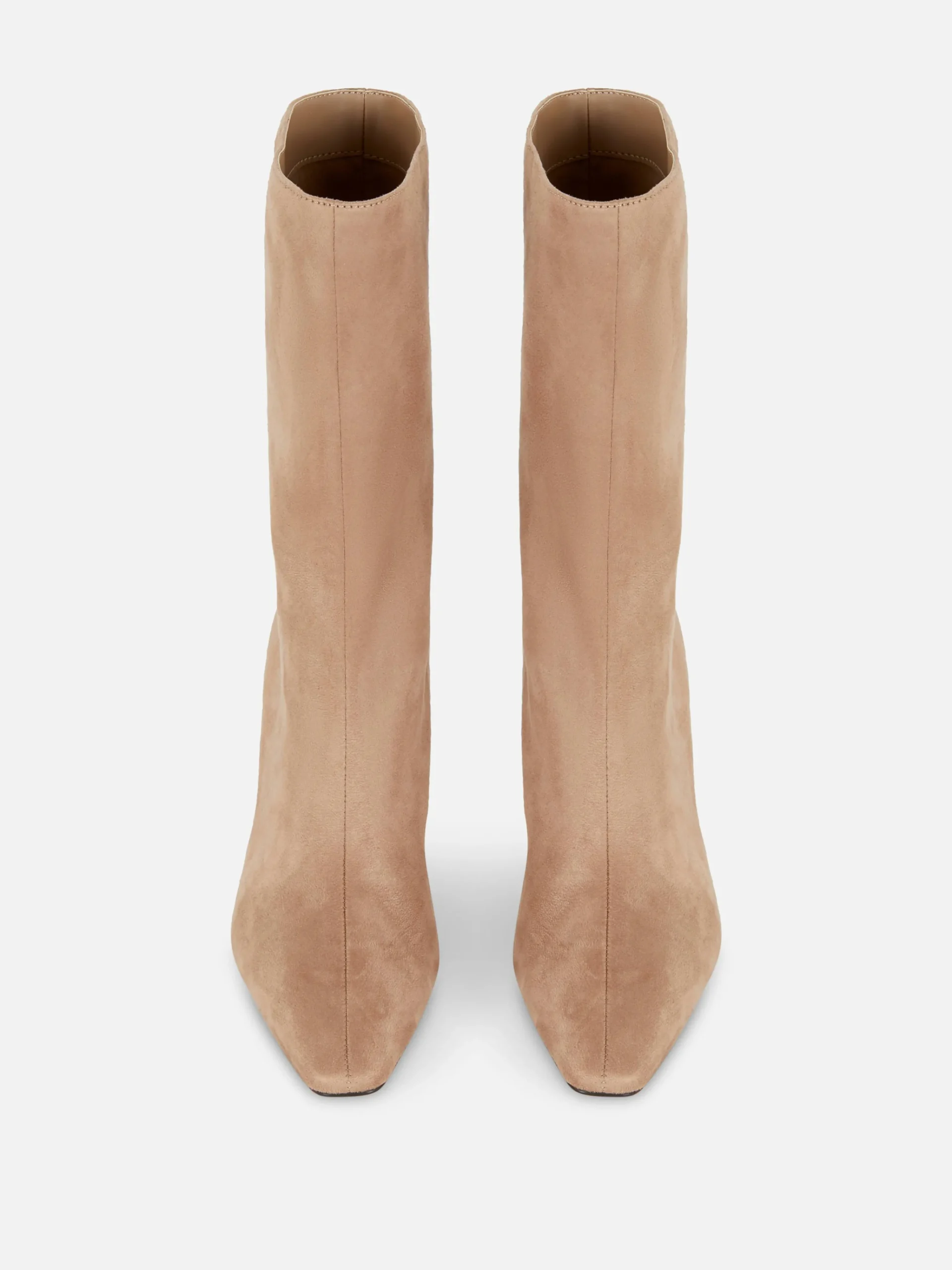 Clearance Stiletto-Stiefel In Wildleder-Optik Damen Stiefel