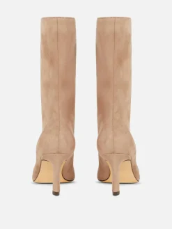 Clearance Stiletto-Stiefel In Wildleder-Optik Damen Stiefel