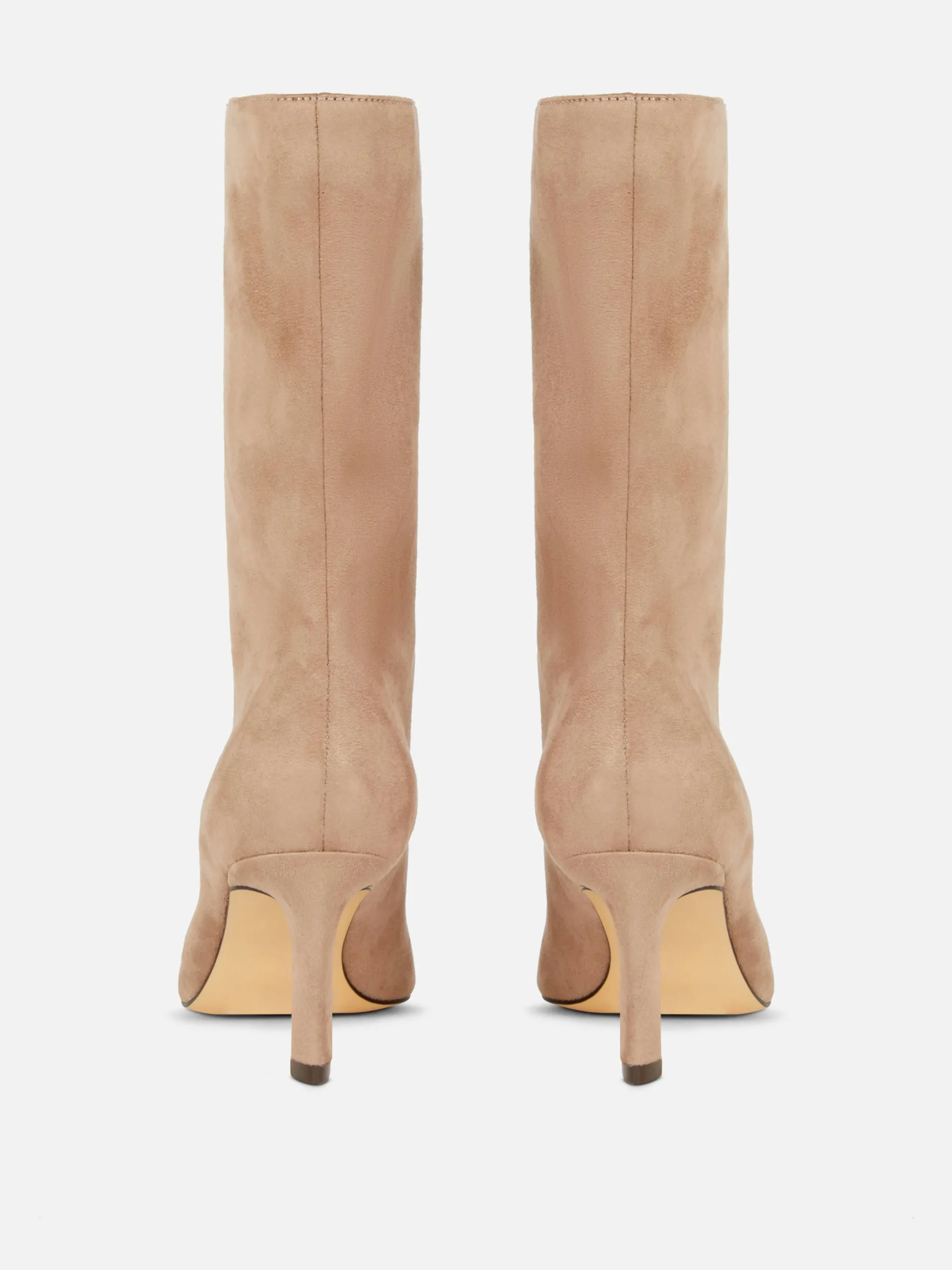 Clearance Stiletto-Stiefel In Wildleder-Optik Damen Stiefel