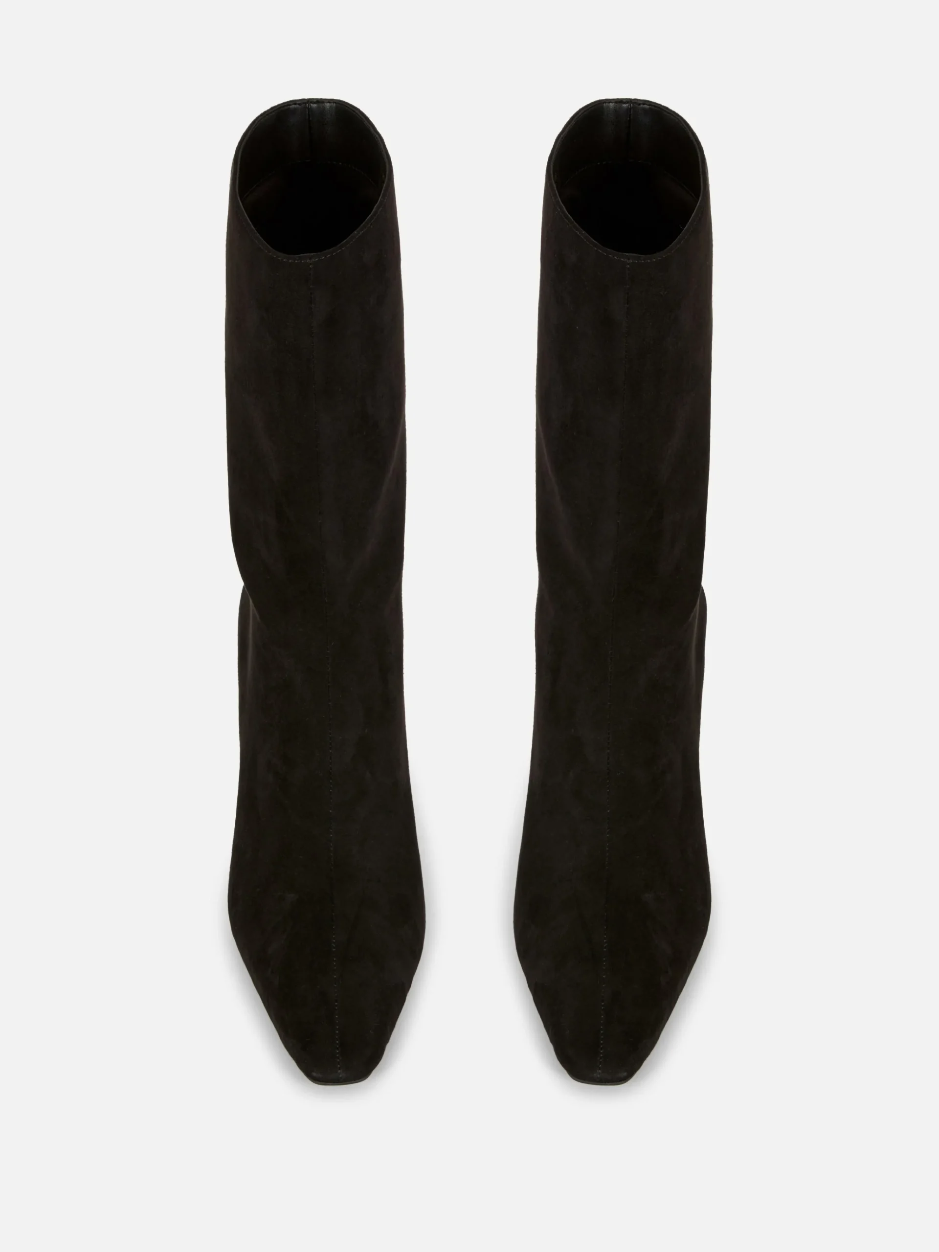 Sale Stiletto-Stiefel In Wildleder-Optik Damen Stiefel